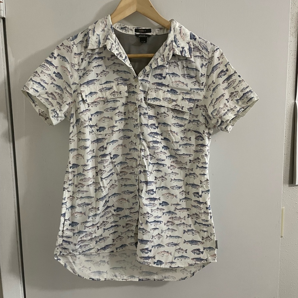 Eddie Bauer Fish Shirt
